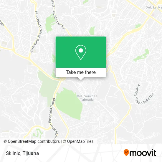 Sklinic map