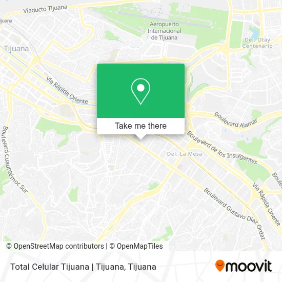 Total Celular Tijuana | Tijuana map
