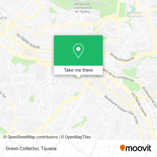 Green Collector map