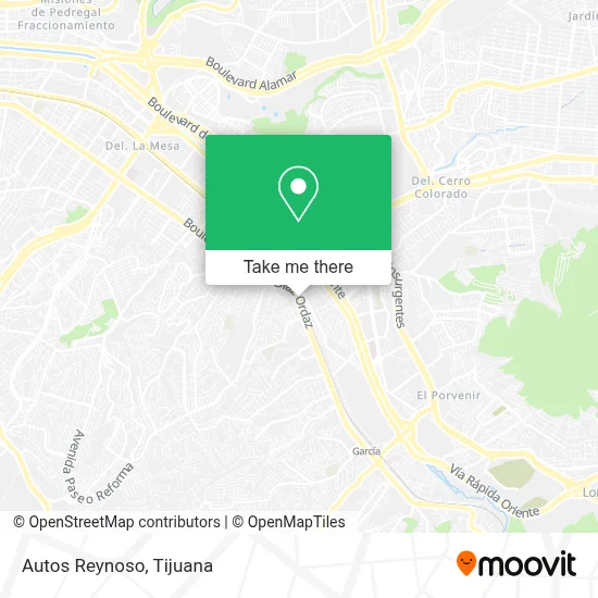 Autos Reynoso map