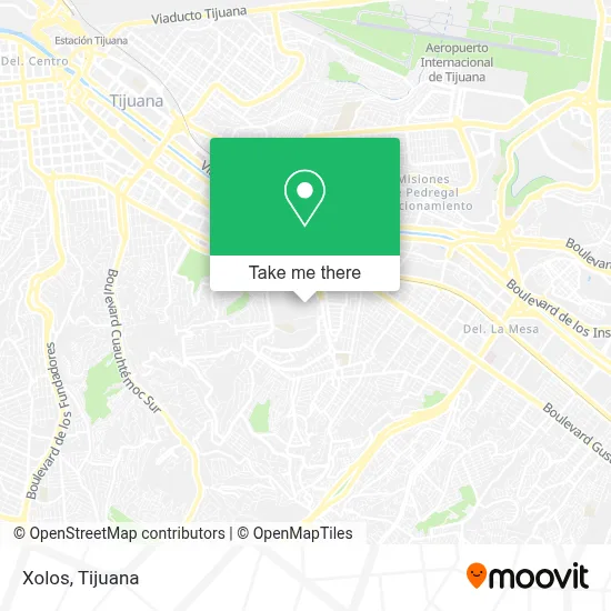 Xolos map
