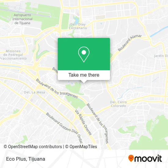 Eco Plus map