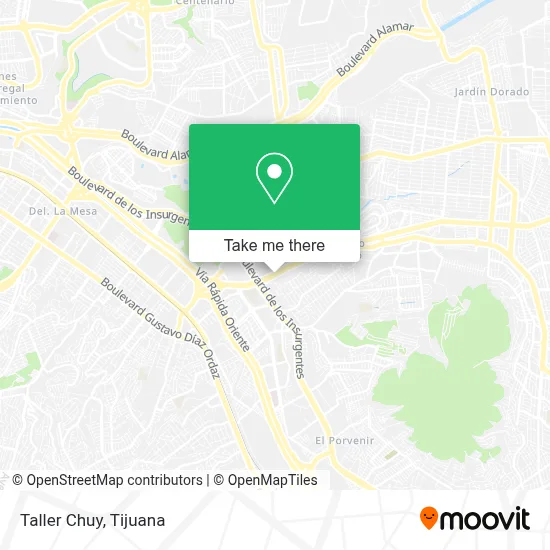 Taller Chuy map