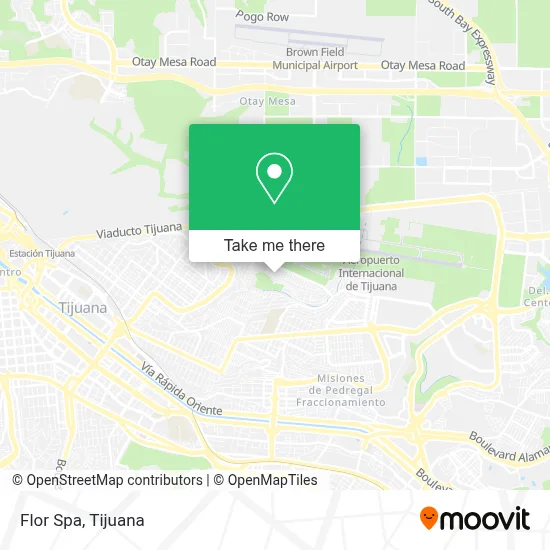 Flor Spa map