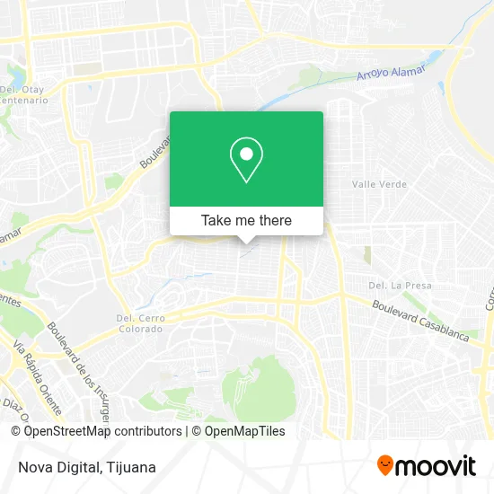 Nova Digital map
