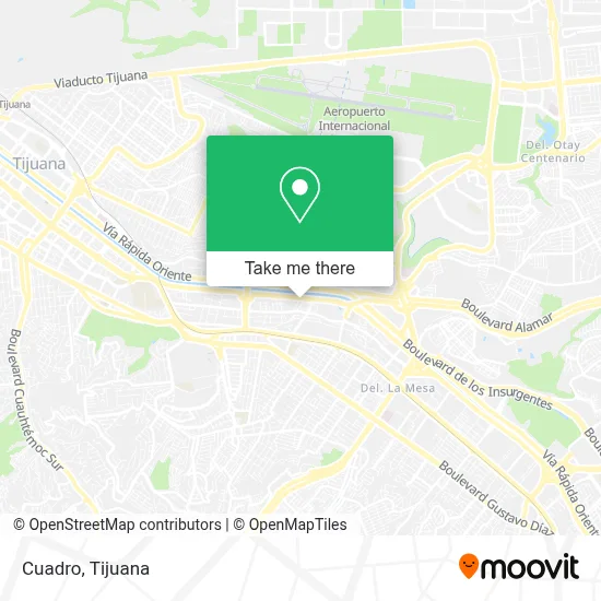 Cuadro map