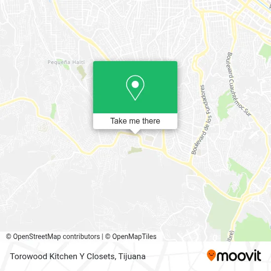Torowood Kitchen Y Closets map