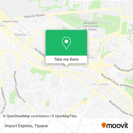 Import Express map