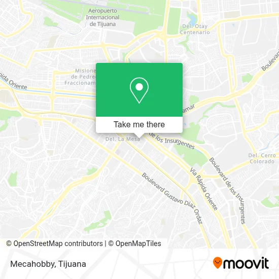 Mecahobby map