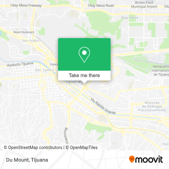 Du Mount map