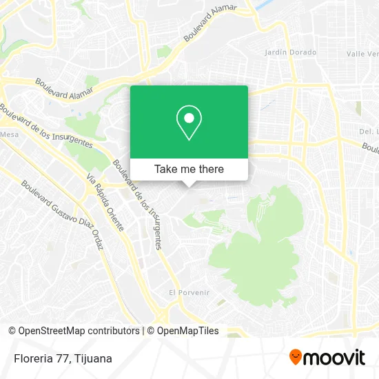 Floreria 77 map