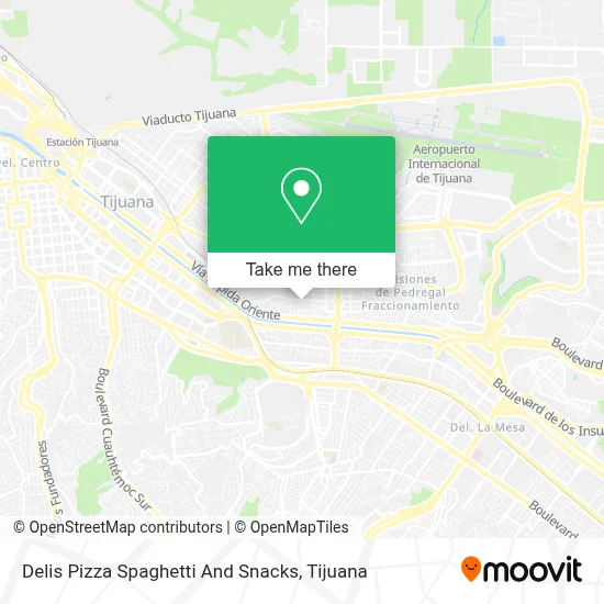 Delis Pizza Spaghetti And Snacks map