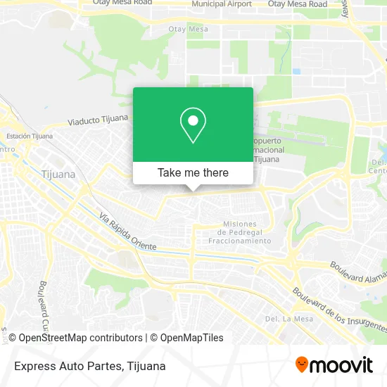 Express Auto Partes map