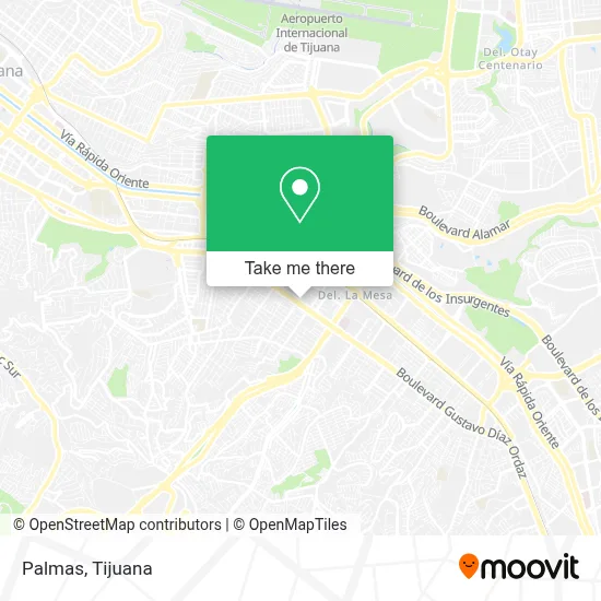 Palmas map