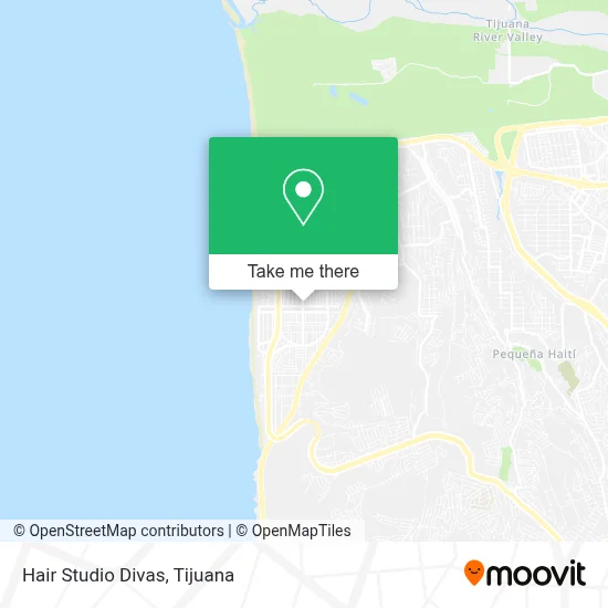 Hair Studio Divas map