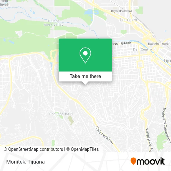 Monitek map