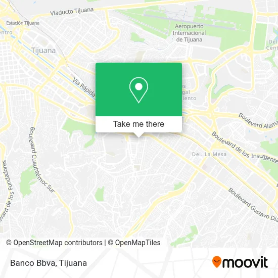 Banco Bbva map