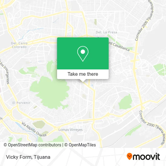 Vicky Form map