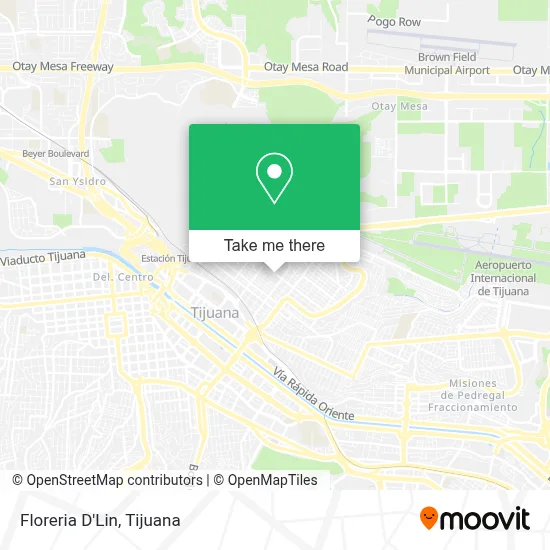 Floreria D'Lin map