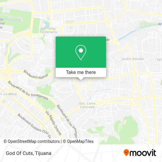 God Of Cuts map