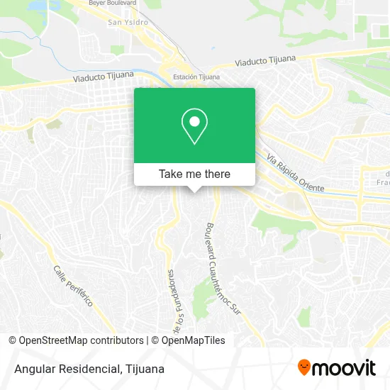 Angular Residencial map