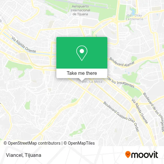 Viancel map