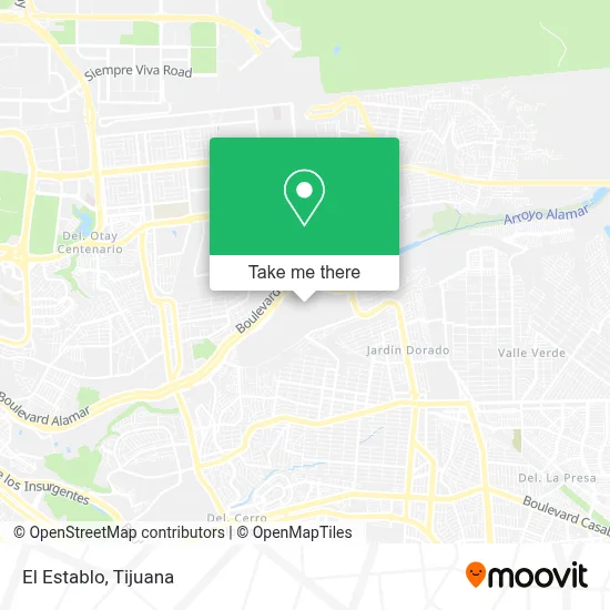 El Establo map
