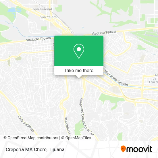 Crepería MA Chére map