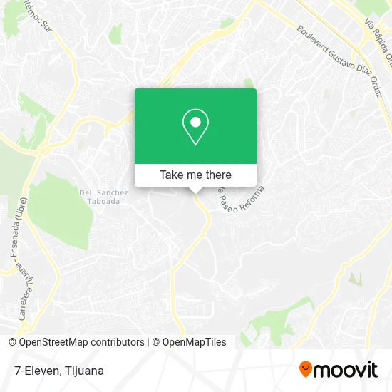 7-Eleven map