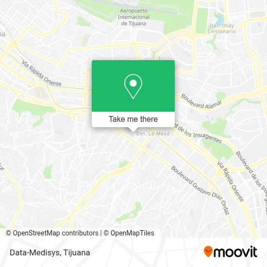 Data-Medisys map