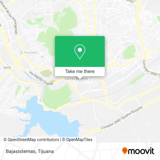 Bajasistemas map