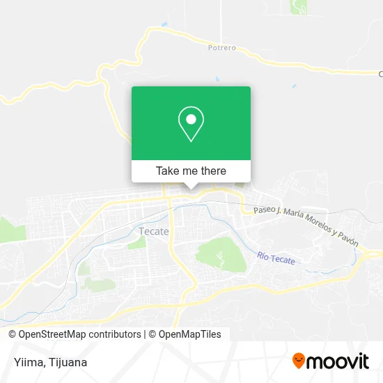 Yiima map