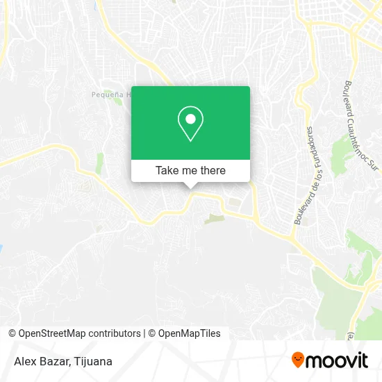 Alex Bazar map