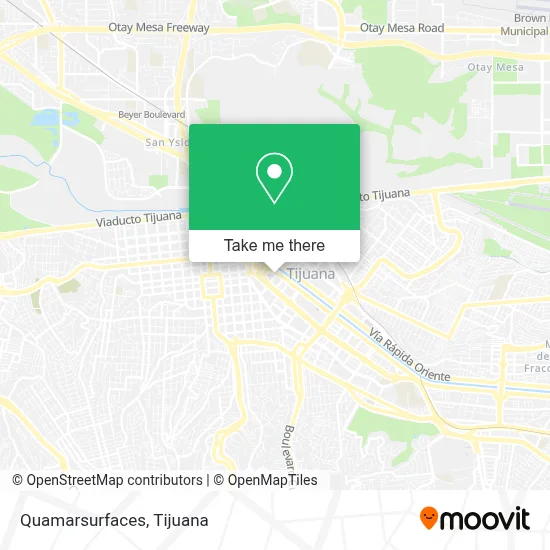 Quamarsurfaces map