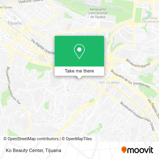 Ko Beauty Center map