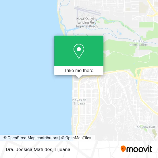 Dra. Jessica Matildes map