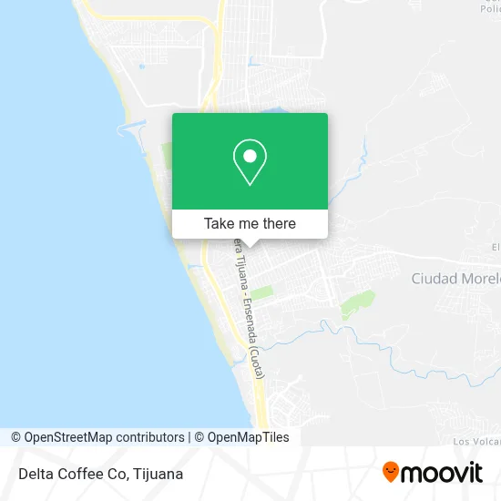 Delta Coffee Co map