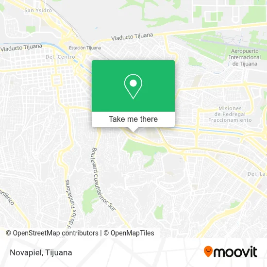 Novapiel map