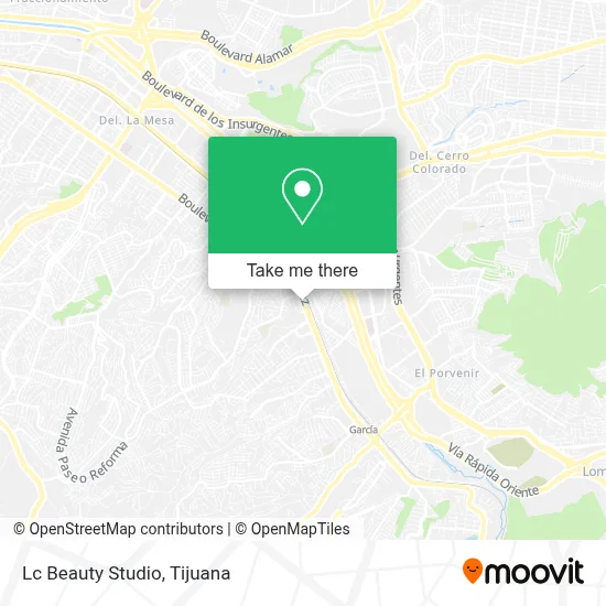 Lc Beauty Studio map