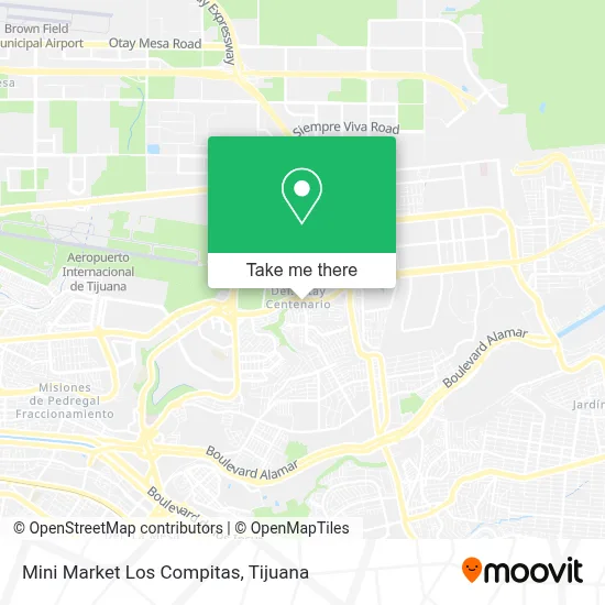 Mini Market Los Compitas map