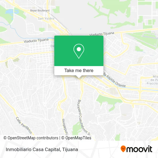 Inmobiliario Casa Capital map