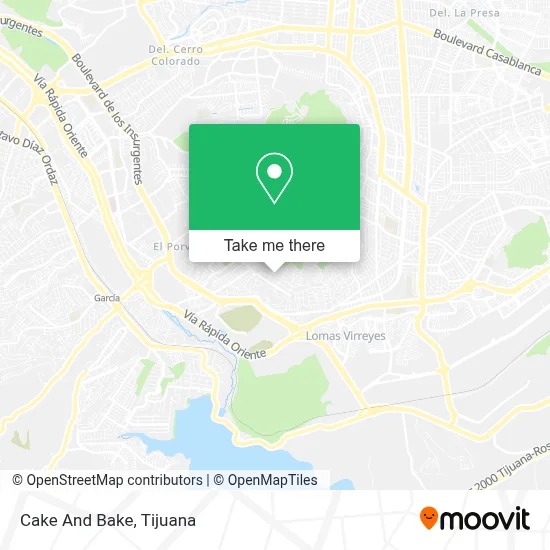 Cake And Bake map