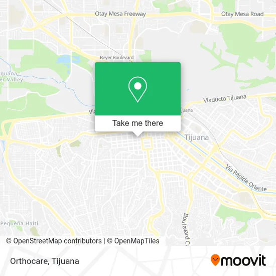 Orthocare map