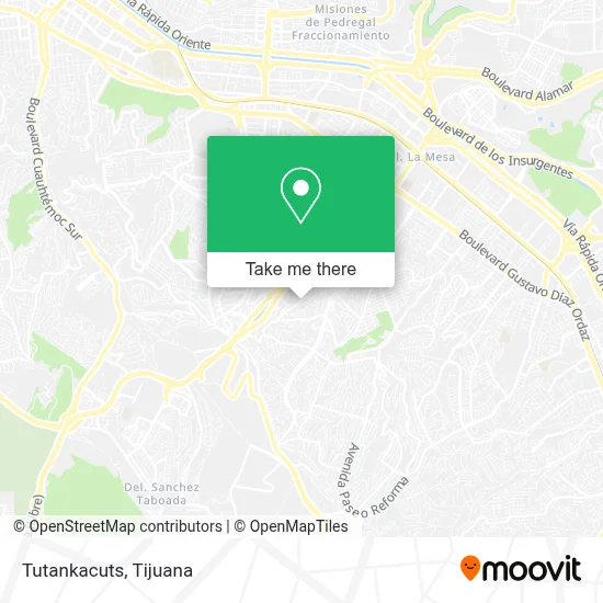 Tutankacuts map
