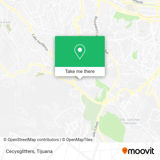 Cecysglitters map
