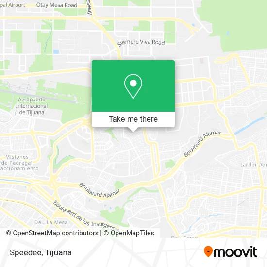 Speedee map
