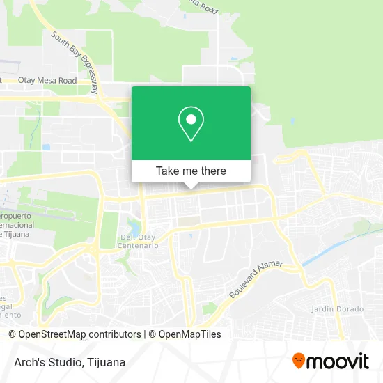 Arch's Studio map