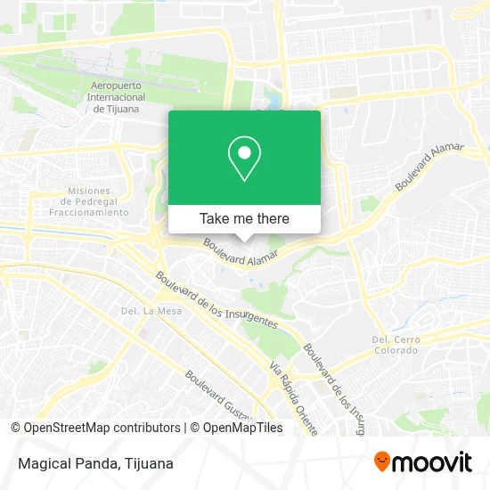 Magical Panda map