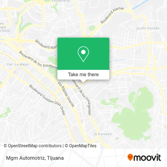 Mgm Automotriz map