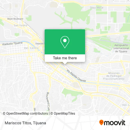 Mariscos Titos map
